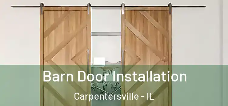 Barn Door Installation Carpentersville - IL